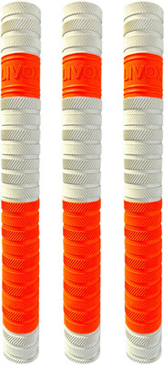 LIVOX Premium Cricket Bat 3 Grips for Enhanced Performance nd Better Shock Absorption Ultra Tacky(Multicolor, Pack of 3)