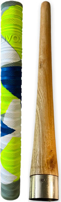 LIVOX Good Comfort Thunder blade Texture Cricket Bat Grip And Wooden Grip Cone Ultra Tacky(Pack of 2)
