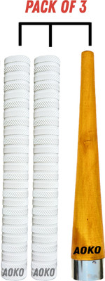 Chhabra Kreations 1-wooden cone + 2-Cricket Bat Multicolor Grip Chevron(Pack of 3)