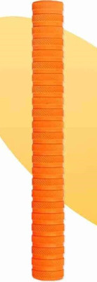 Fitdex Premium Quality Cricket Bat Handle 1-Orange Grip, Diamond(Orange, Pack of 1)