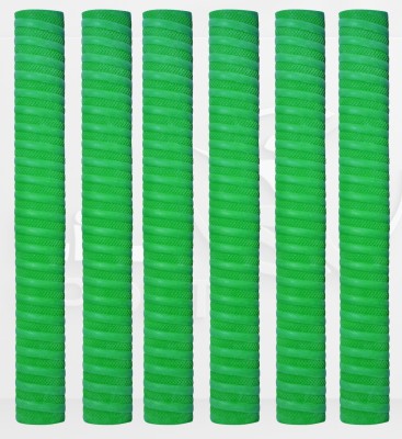 LiLi Sports Super 6 cricket bat grips green Extra Tacky(Pack of 6)