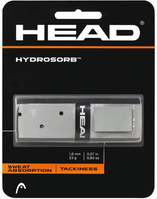Head HydroSorb Smooth Tacky(Grey, Black, Pack of 1)