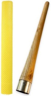 br diamond YELLOW DIAMOND BAT GRIP WITH GRIPPER CONE Diamond(Yellow, Pack of 3)