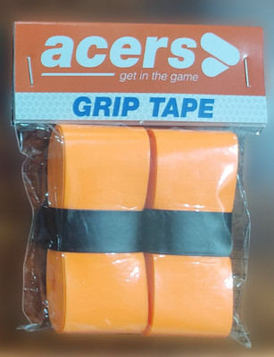 acers PU Grip Pack of 2 Orange Dry Feel(Orange, Pack of 2)