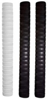 YMD Set of 3Cricket Bat Handle Replacement Grips- 1White And 2Full Black, Diamond(Multicolor, Pack of 3)