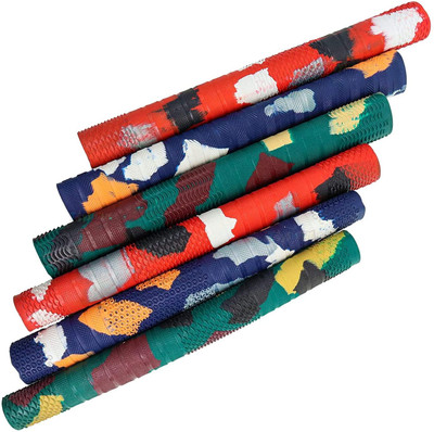 Kiraro Army Print Camouflage Cricket Bat Handle Grips, Colour May Vary Super Tacky(Multicolor, Pack of 6)