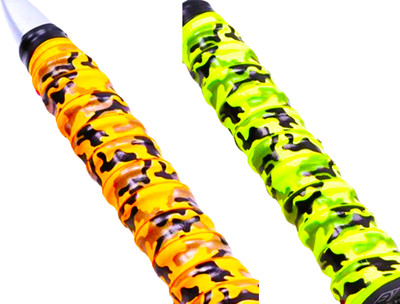 acers Badminton Racket Grip Army Antislip Dry Feel(Yellow, Green, Pack of 2)
