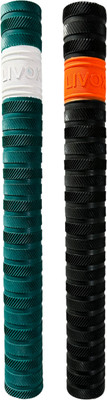 LIVOX Thunderblade Texture Design Cricket Bat Rubber 2 Grips for Good Comfortable Ultra Tacky(Multicolor, Pack of 2)