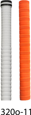 Y2M Pack of 2 cricket bat handle grip (320 White grip-1 + orange grip-1) Yuvi-11 Ultra Tacky(White, Orange, Pack of 2) Y2M Pack of 2 cricket bat handle grip (320 White grip-1 + orange grip-1) Yuvi-11 Ultra Tacky(White, Orange, Pack of 2)