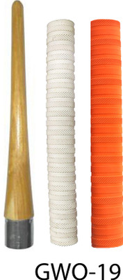 Modkart Set of 2 Cricket Bat grip(1 white + 1 orange ) + 1 wooden gripper GWO-19 Smooth Tacky(White, Orange, Brown, Pack of 3) Modkart Set of 2 Cricket Bat grip(1 white + 1 orange ) + 1 wooden gripper GWO-19 Smooth Tacky(White, Orange, Brown, Pack of 3)