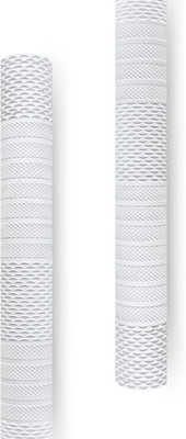 LCARNO Rubber Bat Grip(White, Pack of 2)