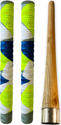 LIVOX Good Comfort Thunder blade Texture 2 Cricket Bat Grips And Wooden Grip Cone Ultra Tacky(Pack of 3)