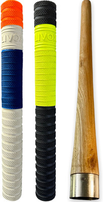 LIVOX 2 super bat grip with wooden cone Ultra Tacky(Pack of 3)