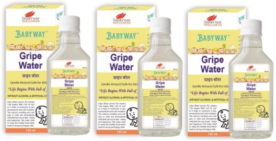 Smartway BABAY WAY HERBAL Gripe Water(150 ml Pack of 3)