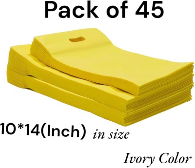 CARRY CLOUD Pack of 45 Grocery Bags(Yellow)