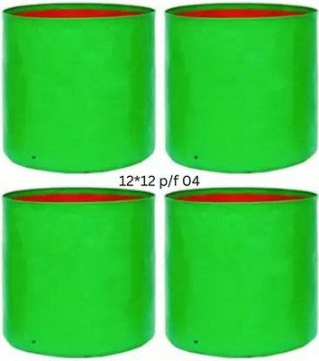 GrowTree Flower Plants Pots 12*12 (Pack of 04) Grow Bag
