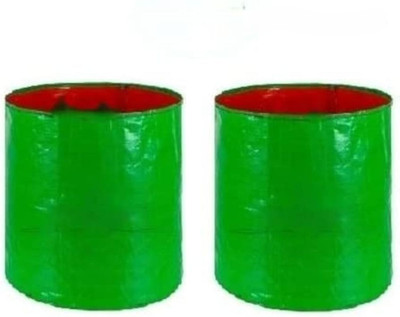 TERRAGUA 18x18 Grow Bag – Pack of 2 | Large UV-Stabilized Fabric Planters for Terrace Grow Bag