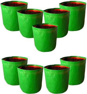 GrowTree 9x9 Inch Home Garden Terrace Gardening Kitchen Gardening, Pack of 09 Grow Bag