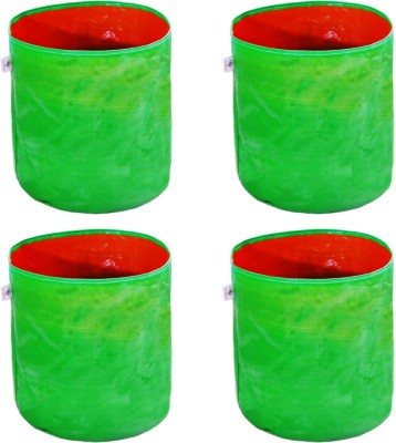 india green innovative Durable 260 GSM HDPE Grow Bag, 15X15 inch, Ideal Pot for Plant Growth Grow Bag