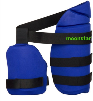 Breve Moonstar right hand mans Cricket Thigh Guard(Blue)