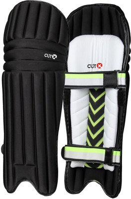 CUTX Moulded Legguard for Men players Black Legguard Cricket Guard Combo