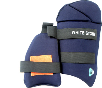 Whitedot Navy Blue Thigh Guard For Cricket Cricket Thigh Guard(Blue)