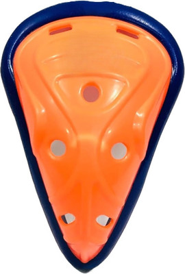 YMD Standard Abdominal Guard, Plastic Protective L Guard for Men Cricket Player Abdominal Guard(Orange)