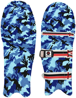 Rainox Batting Pad Cover, Outer Skin Pads Covers, Cricket Leg Guards Clads Army Print Cricket Guard Combo(Blue)