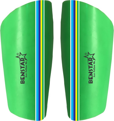 Benstar Classic Football Shin Guard/Safety Guard/Hard Protective Shell Shinguards(Green) Football Shin Guard(Green)