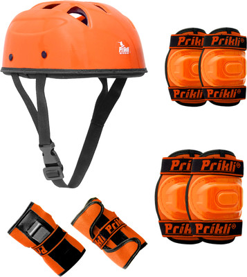 prikli Multi sports Guard Kit Cycling Protection Set 7 in 1 Medium SIZE 11-15YEAR Kit Skating Guard Combo