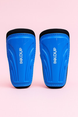 BOLDUP TITLY style New football shinguard for 15+ Boys And Girls BluedadduOld Football Shin Guard(Blue)