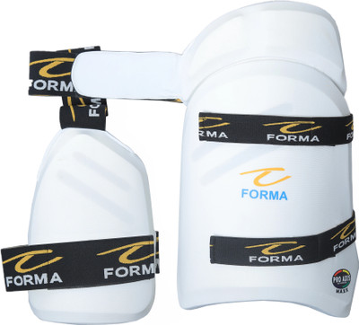 Forma Pro Axis Integrated Thigh Guard White LH L Cricket Thigh Guard