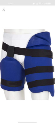 SKYSURFIG ENTERPRISES Thigh pad Cricket Thigh Guard(Blue)