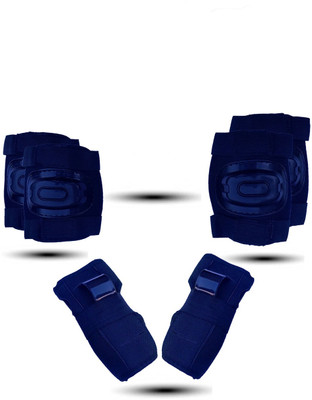 Liffo Skating Protection kit with Knee,Elbow,Wrist Guards Suitable for Kids 7-10Years Skating Guard Combo