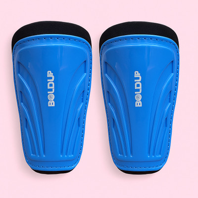 BOLDUP Fancy type Treandy Football Shinguard For boys and girls FRGgBLUE Football Shin Guard(Blue)