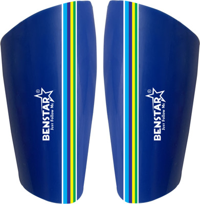 Benstar Classic Football Shin Guard/Safety Guard/Hard Protective Shell Shinguards (Blue) Football Shin Guard(Blue)