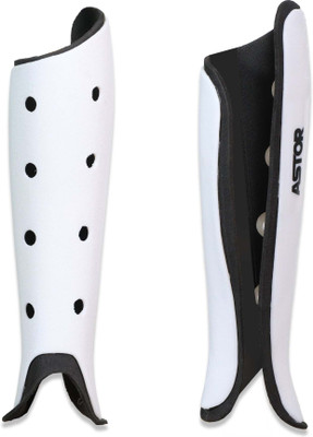 Astor Anatomic Field Hockey Shin Guards (PAIR) Hockey Shin Guard(White)
