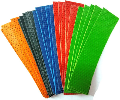 CELIRO Cricket Bat Toe Guard Pack of 20 Multicolor Cricket Guard Combo