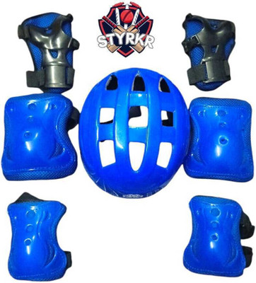 STYRKR Skating Kit for Kids (6-12 Years) |Cycling Safety Kit| Knee, Elbow_27 Skating Guard Combo