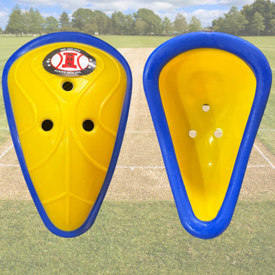 AYK ProShield X1 Cricket Abdominal Guard – Yellow, Ergonomic Fit Abdominal Guard