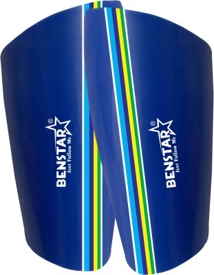 Benstar Classic Model Football Shin Guard/ Safety Guard/ Plastic Shin Guard Youth Size Football Shin Guard(Blue)