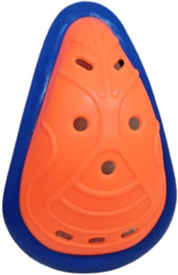 Shopeleven Premium Cricket Abdominal pad l Guard for Men Youth Strong Protection Gear Abdominal Guard(Orange)