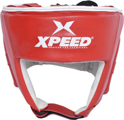 XpeeD Boxing Open Face Guard | Full Face Protection Boxing Head Guard For Men(L) Boxing Head Guard