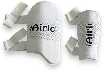 Airic Light Weight with towel for sweat absorption Arm & Thigh (For kids below 12 yrs) Cricket Guard Combo