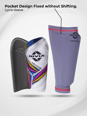 NIVIA Ashtang Football Shin Guard(Grey)