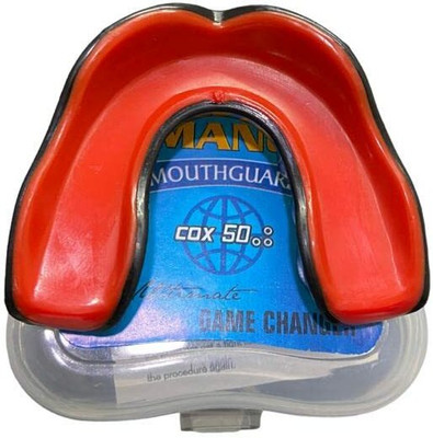 Cox 50 Armour Adult Mouth Guard Red Black Mouth Guard