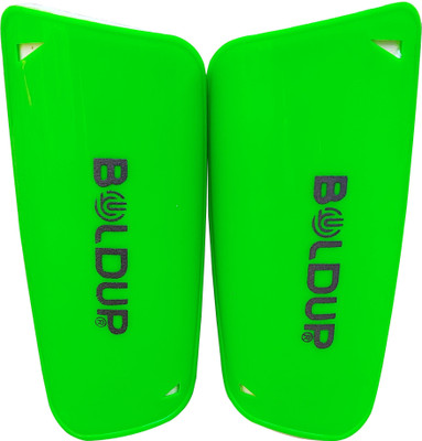 BOLDUP Shinguard for Football Youth and Kids, Shin Pads Without Strap Football Shin Guard(Green)