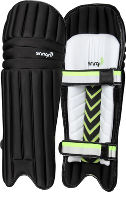 Snaga Cricket Batting Legguard Men Size, Moulded Batting Pad Cricket Guard Combo(Black)
