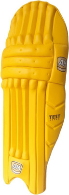 Aksports AK Batting Legguard/Pads TEST Men's 27 Inch (Right Hand Batsman) Cricket Guard Combo(Yellow)