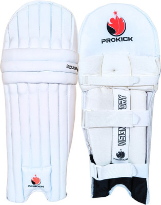 Prokick Impulse Cricket Batting Legguard Cricket Guard Combo(White)